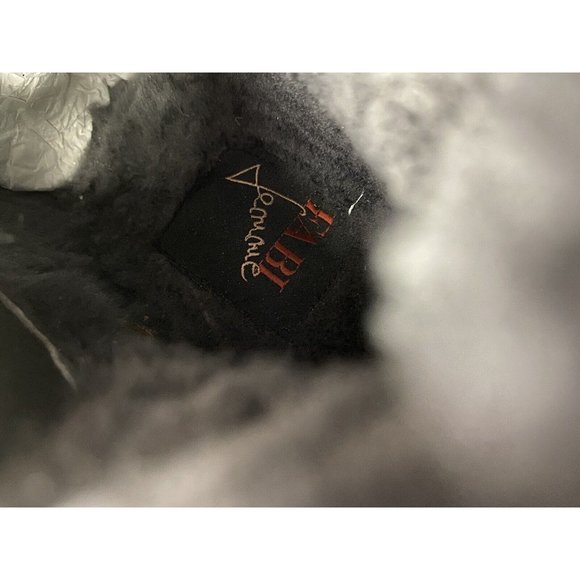 fabi femme womens heel boots black Brand New Size 37 1/2 Made In Italy - Picture 6 of 8